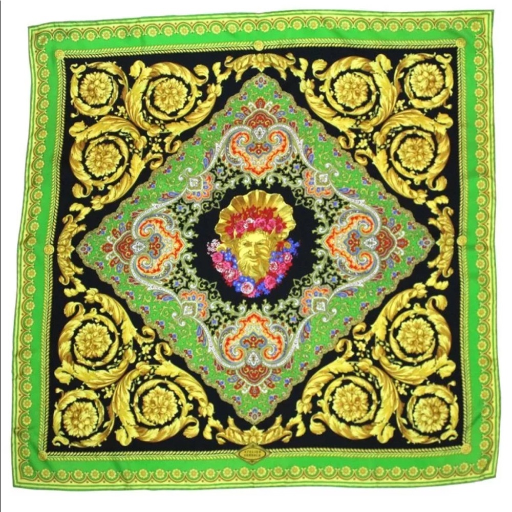 SOLD Versace Atelier giant scarf